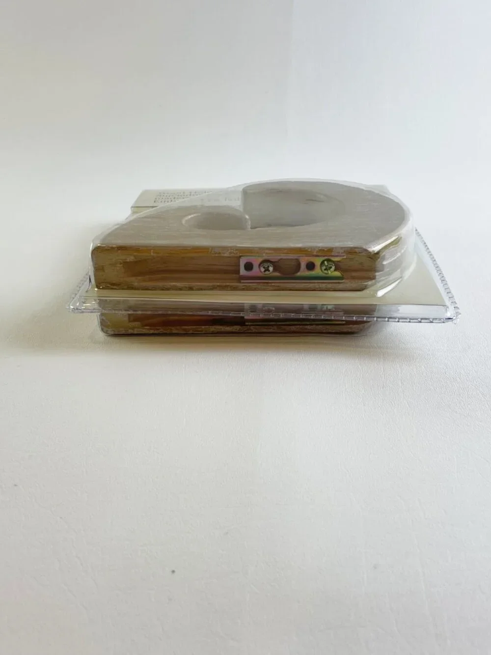 Kirsch Wood Holdbacks Set of 2 Soft Gold